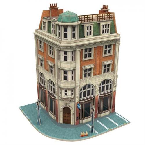 Neco HO4102H 3D Puzzle Corner Savings Bank-İngiltere