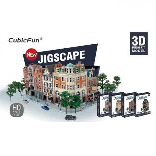 Neco HO4103H 3D Puzzle Auction House&Stones-İngiltere