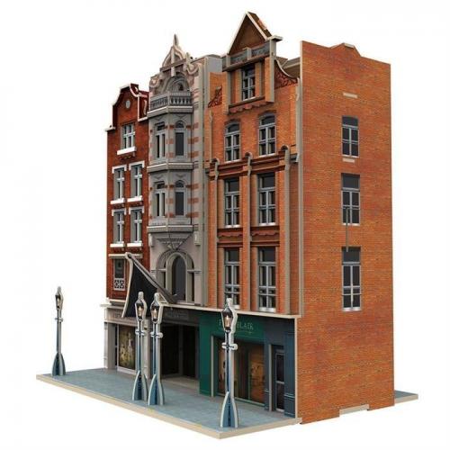 Neco HO4103H 3D Puzzle Auction House&Stones-İngiltere