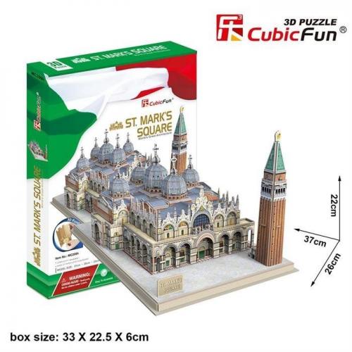 Neco MC209H 3D Puzzle San Marco Meydanı - İtalya