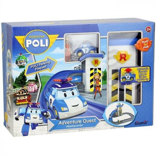 Neco Robocar Poli Macera Merkez İstasyon Oyun Seti