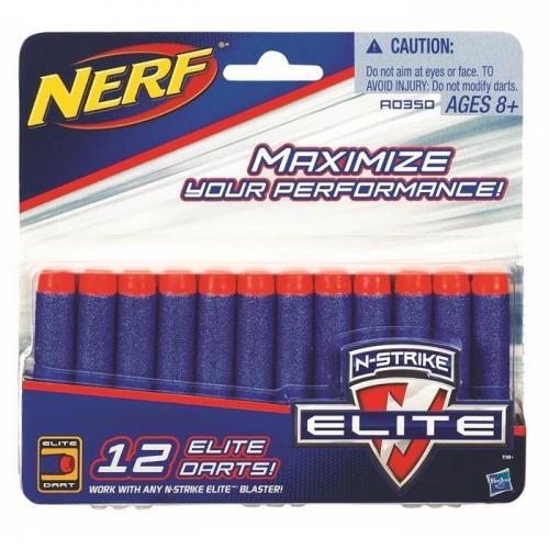 Nerf N-Strike Elite 12'Li Yedek Paket Mermi A0350