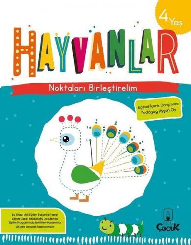 Noktaları Birleştirelim Hayvanlar 4 Yaş