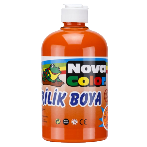 NOVA COLOR AKRİLİK BOYA TURUNCU 500 GR