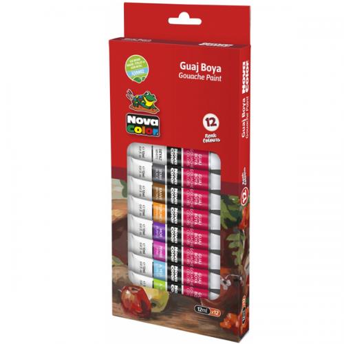 NOCA COLOR GUAJ BOYA 12 Lİ 