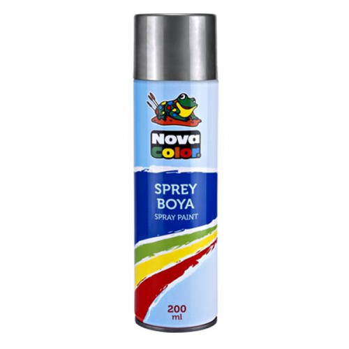 NOVACOLOR GÜMÜŞ SPREY BOYA 200 ML
