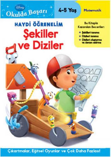 Okulda Başarı 01 - Haydi Öğrenelim Şekiller ve Diziler (4-5 Yaş)