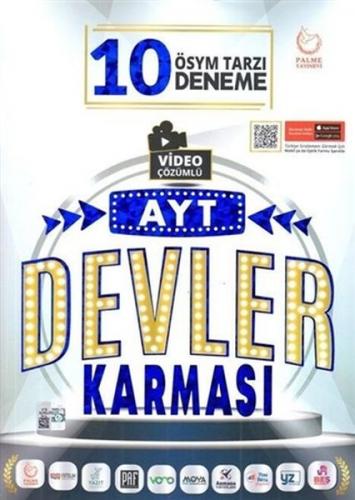Palme Yayınları AYT Devler Karması 10 Deneme