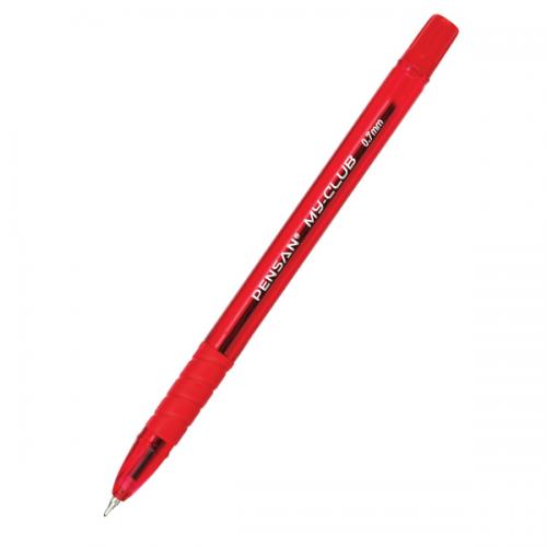 Pensan Tükenmez Kalem My-Clup 0.7 MM Bilye Uç Kırmızı 2232