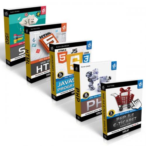 PHP Tabanlı Web Tasarım Seti 5 Kitap