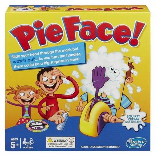 Pie Face Pasta Surat Kutu Oyunu