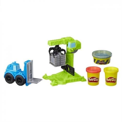 Play-Doh Süper Vinç ve Forklift