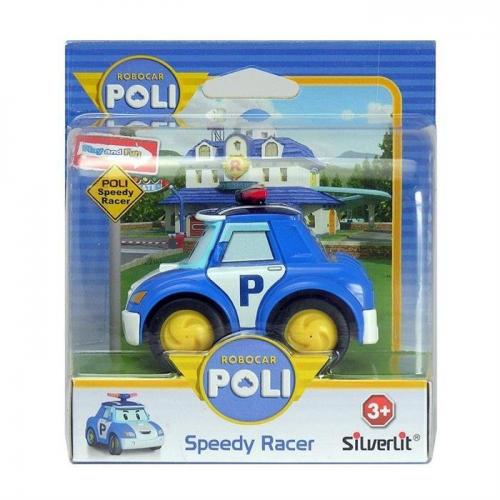 Poli Car Hızlı Yarışçı Figür Poli