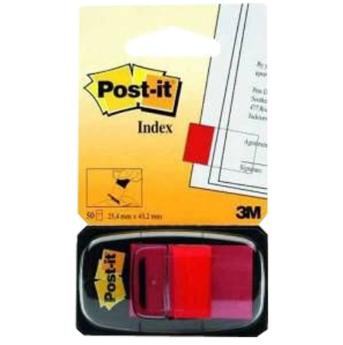 Post-İt İndeks 50 Lİ Kırmızı 680-1