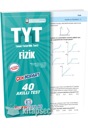 PUAN TYT FİZİK YAPRAK TEST