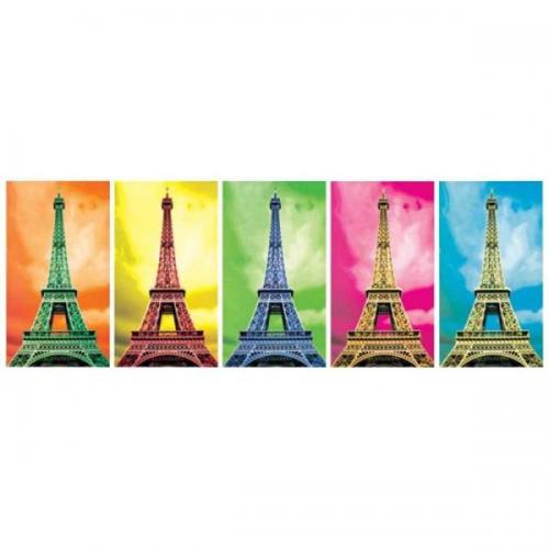 Puzzle 1000 Parça Pop Art Paris Panorama 126/11223