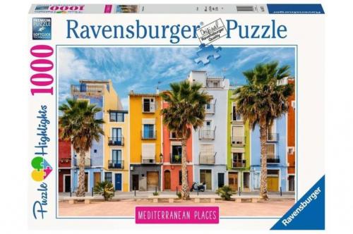 Ravensburger 1000 Parça İspanya Renkli Evler Puzzle 149773