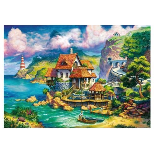 Ravensburger 1000 Parça Puzzle Cliff House 15735