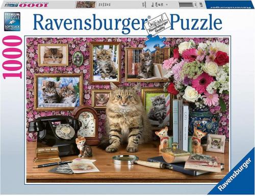 Ravensburger 1000 Parça Sevimli Kedi Puzzle 159949