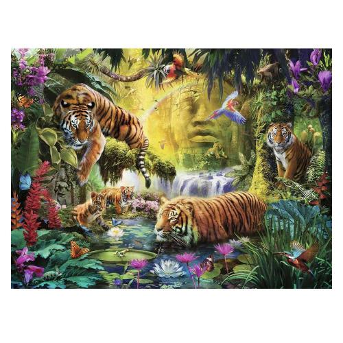 Ravensburger 1500 Parça Puzzle Tigers 160051