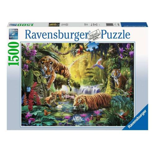 Ravensburger 1500 Parça Puzzle Tigers 160051