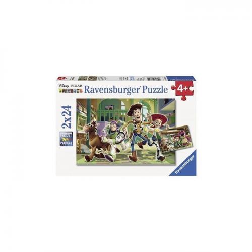 Ravensburger 2 X 24 Parça Çocuk Puzzle Toy Story