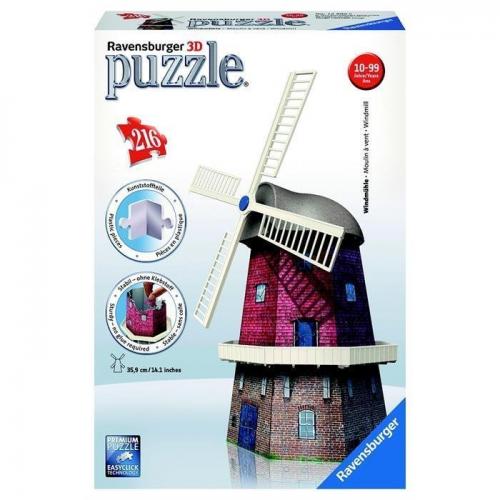 RAVENSBURGER 3D PUZZLE 125630 DEGIRMEN