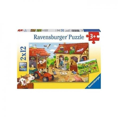 Ravensburger Çocuk Puzzle Çiftlikte Çalışıyorum