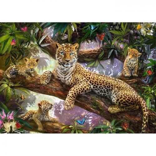 Ravensburger Puzzle 1000 Parça Leopard