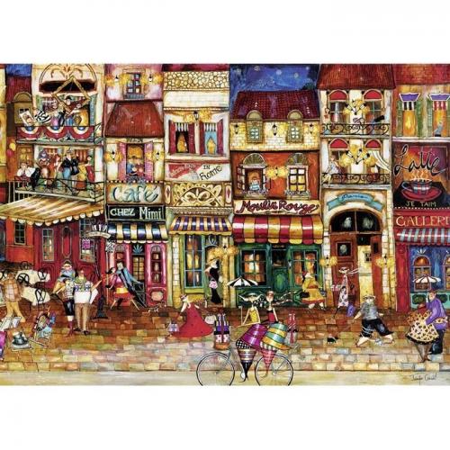 Ravensburger Puzzle 1000 Parça Streets Of Fransa Sokakları