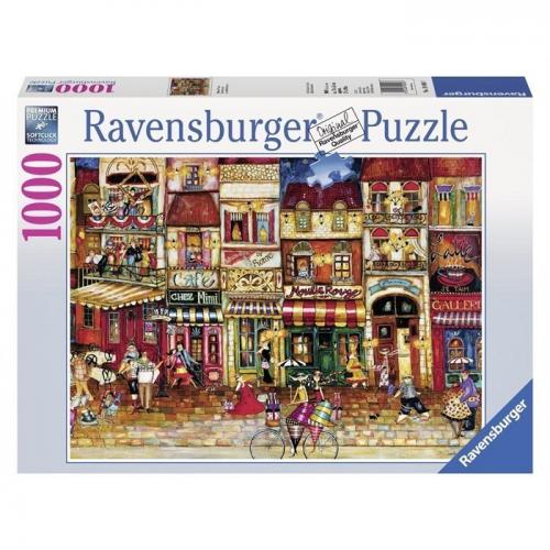 Ravensburger Puzzle 1000 Parça Streets Of Fransa Sokakları