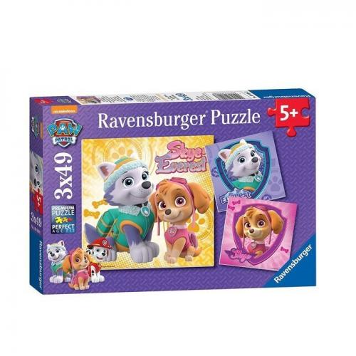 Ravensburger Puzzle 3 x 49 Parça PP Skye