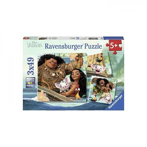 Ravensburger Puzzle 3 x 49 Parça Walt Disney Moana