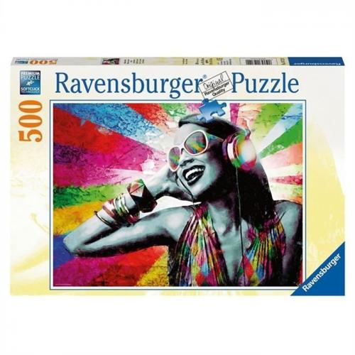Ravensburger Puzzle 500 Parça Music And Colours
