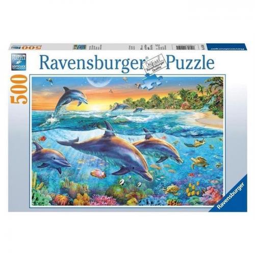 Ravensburger Puzzle 500 Parça Yunuslar