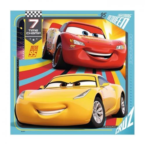 Ravensburger Walt Disney Cars3 3-49 Parça Puzzle