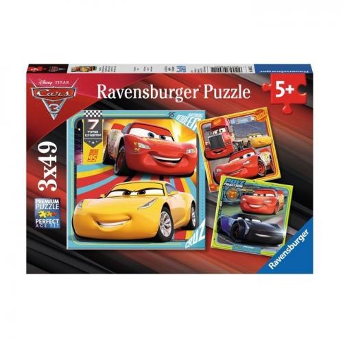 Ravensburger Walt Disney Cars3 3-49 Parça Puzzle