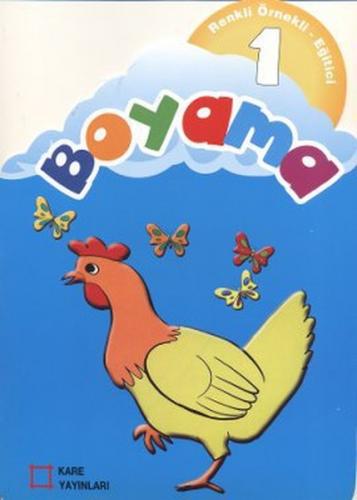 Renkli Örnekli Egitici Boyama 1