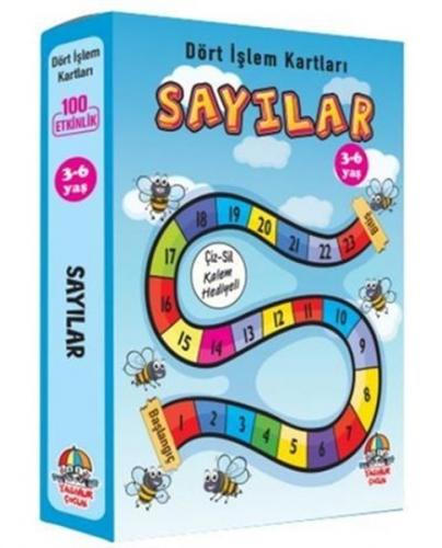Sayılar Dört İşlem Kartları 3 6 Yaş Cep Boy