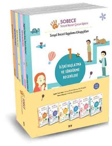 Sobece Sosyal Beceri Çocuk Eğitimi Seti 6 Kitap Takım