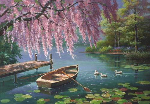 Söğüt Güzelliği (Puzzle 500) 3573