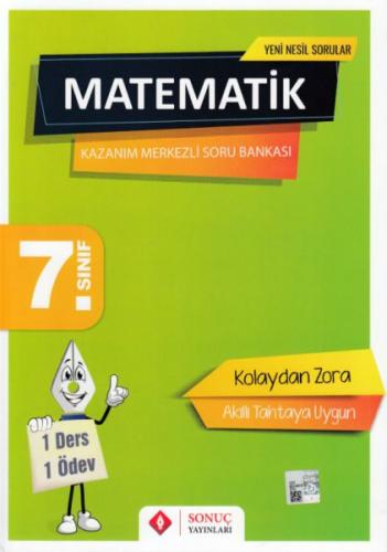 Sonuç 7. Sinif Matematik Kazanim Merkezli Soru Bankasi Seti (Yeni) Sonuç 7. Sinif Matematik Kazanim Merkezli Soru Bankasi Seti (Yeni)
