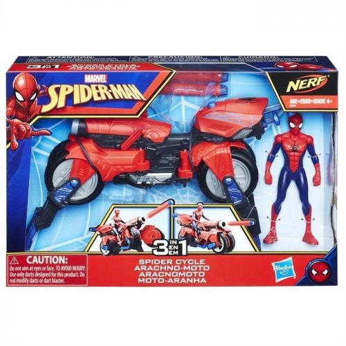 Spiderman ve Örümcek Motosiklet