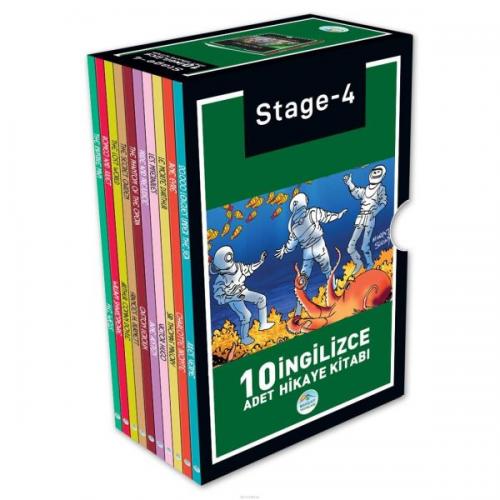 Stage 4 İngilizce Hikaye Seti 10 Kitap Takım
