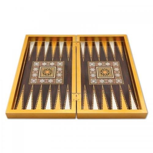 Star Tavla Masif Gold Sedef Tavla 1021392