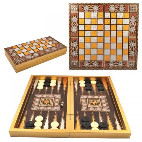 Star Tavla Masif Gold Sedef Tavla 1021392