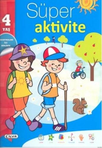 Süper Aktivite Çıkartmalı Kitabım 4 Yaş