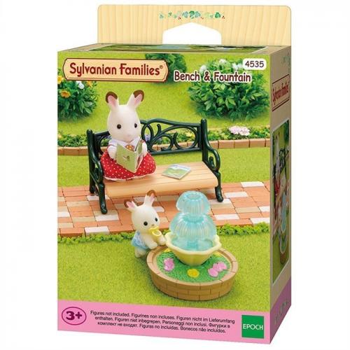 Sylvanian Families Bench And Fountain 4535