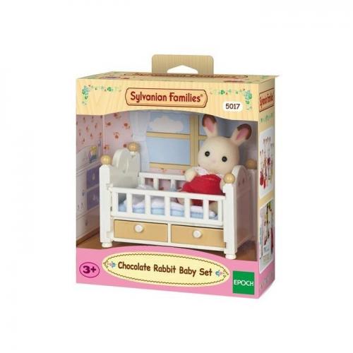 Sylvanian Families Çikolata Kulaklı Tavşan Bebek Ve Yatağı 5017