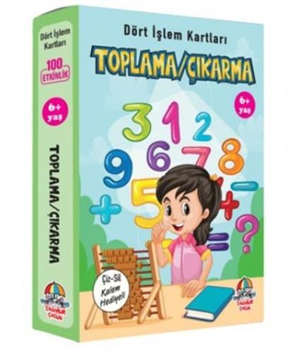 Toplama Çıkarma Dört İşlem Kartları 6 Yaş Cep Boy